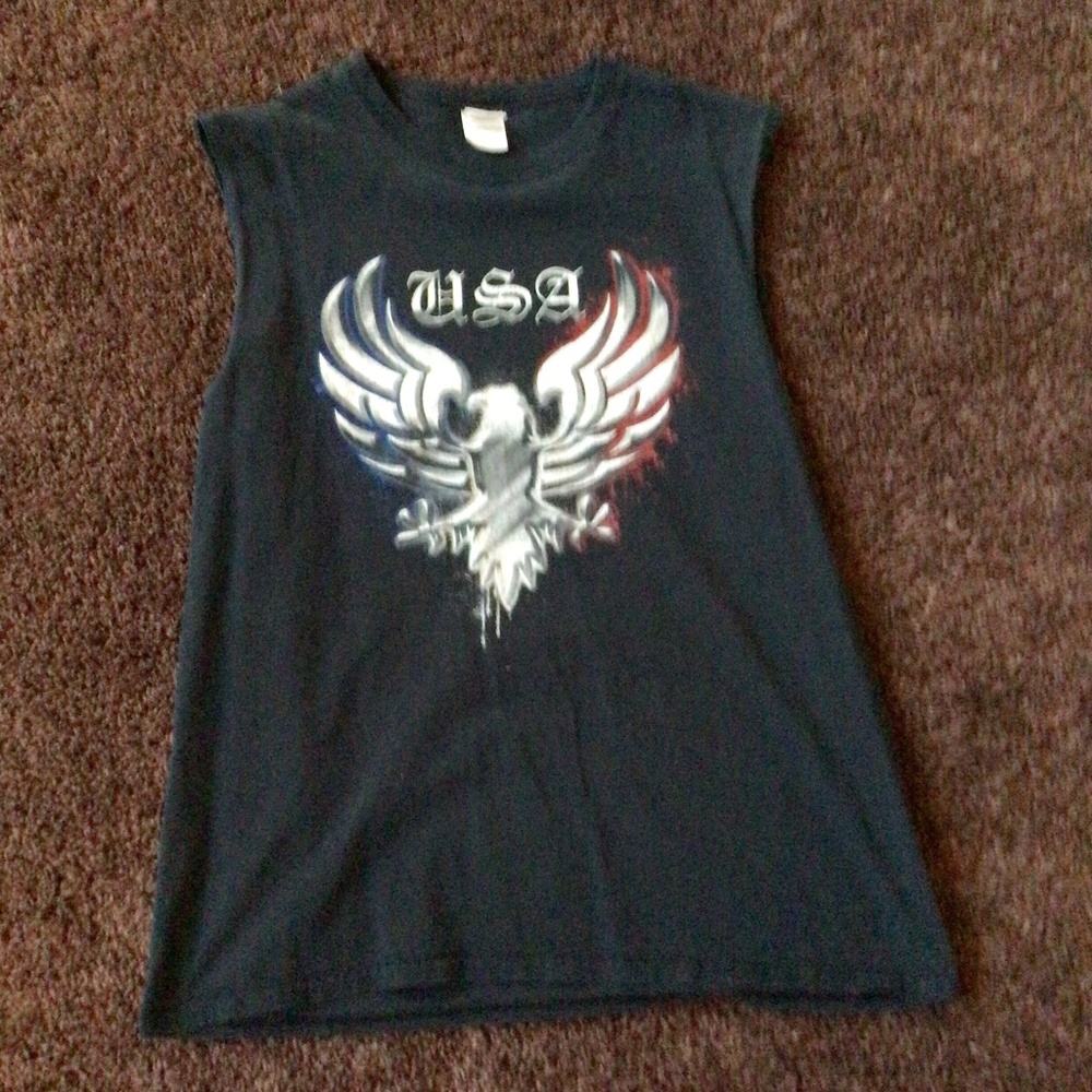 USA Sleeveless Shirt